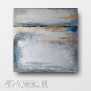 arktyka - obraz akrylowy formatu 40/40 cm, akryka, płótno, kwadrat