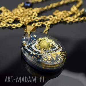 Kosmiczny Wisiorek z Żywicy - Galaktyczny Blask, kosmos