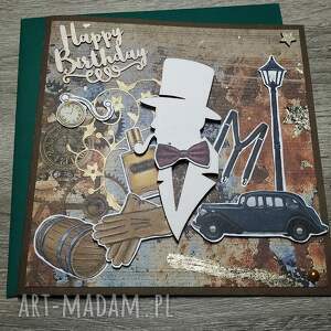 handmade scrapbooking kartki kartka urodzinowa dla mężczyzny