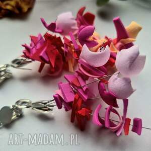 Klipsy leciutkie kolorowe kwiaty klip, fol, dam, et, bo, fri