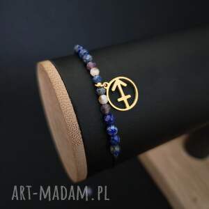 Prezent Bransoletka Zodiakalna Strzelec - wersja ze złotem