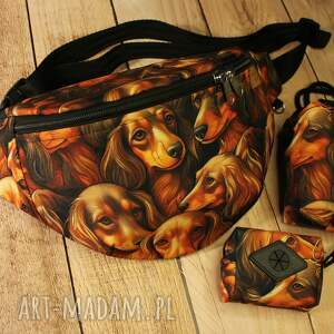 nerka jamniki rozmiar m spacer, psy