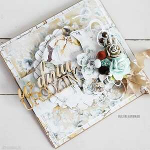 handmade scrapbooking kartki w dniu urodzin, kartka w pudełku, 549