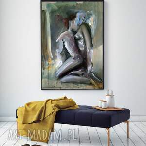 Lovers - obraz nad łóżko 100x70 z akrylami