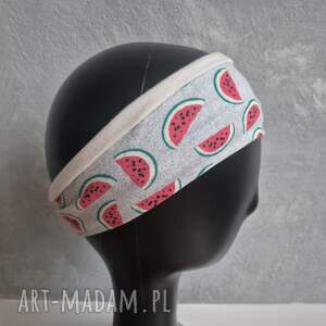 Opaska dzianinowa uniwersalna dobrana codzienne noszenie podwójna