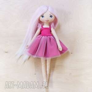 laleczka baletnica z różowymi włosami, lalka ballerina