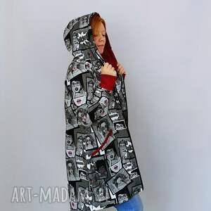 rozpinana MAYA komiks, bluza damska