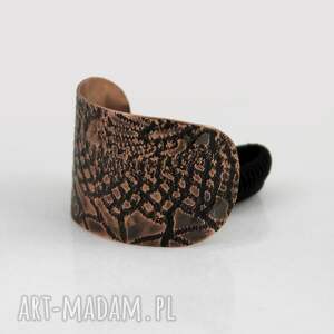 Slonecznik - miedziana ozdoba do włosów (2508 06) unikat