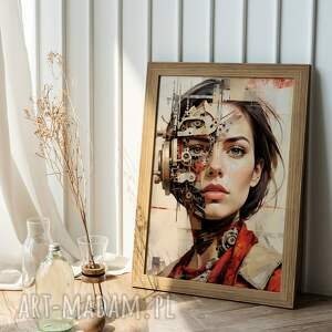 plakaty plakat ex machina portret kobiety - format 50x70 cm