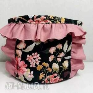 Prezent Koszyk, torebka z falbanką na rower, hulajnogę