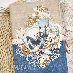 notes - junk journal dla zapis, album na prezent, prezent urodziny