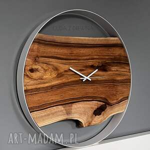 hand-made zegary biały zegar ścienny 50 cm styl nowoczesny, loft