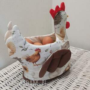 dekoracje kura na jajka, owoce, ozdoba kuchenna, kurczaki pisanki, styl boho