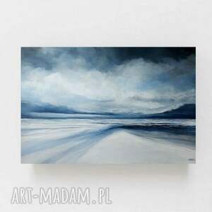 morze - obraz akrylowy 80/120 cm, płótno