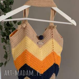 szydełkowa %u201esunset vibes%u201d - Torebki na ramię