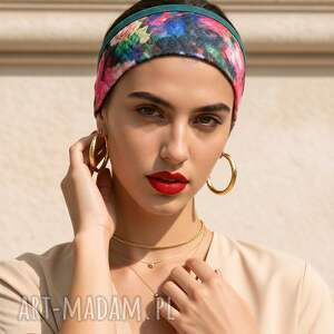 Opaska kolorowa na podszewce rozmiar uniwersalny dobre na codzienne