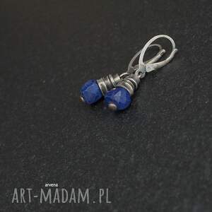 lapis lazuli - kolczyki 05 biżuteria autorska artystyczna