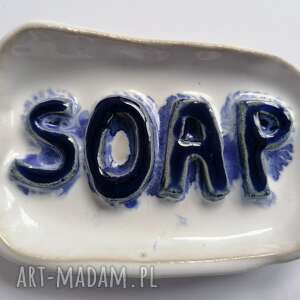 mydelniczka soap dekoracja wnętrza gliny, ręcznie wykonane