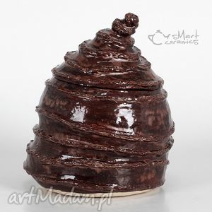 handmade ceramika czekoladowy