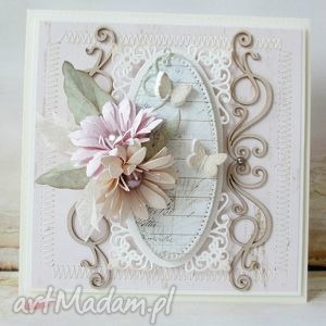 ręcznie zrobione scrapbooking kartki pastelowa kartka