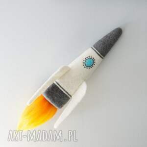 3D RAKIETA FILCOWANA Z WEŁNY ROZMIAR M - DEKORACJA NA ŚCIANĘ LUB SUFIT