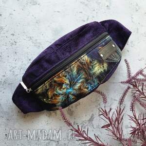 kolorowa nerka saszetka paw, wodoodporna, pojemna, prezent