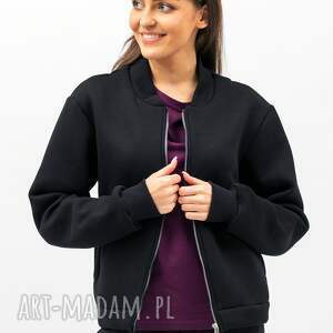 DRESOWA HANA niebieska, kurtka czarna