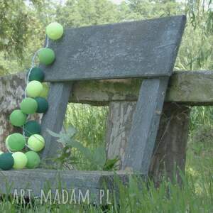 qulle cotton balls lights w ogrodzie, design, prezent, ogród, kule, mama, lato
