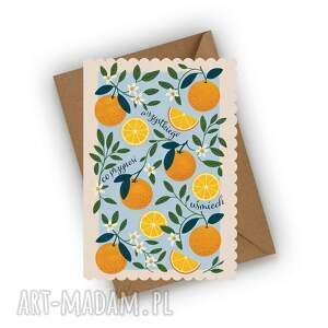 kartka urodzinowa - wszystkiego, co przynosi uśmiech na imieniny