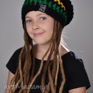 ręcznie wykonane czapki rasta 01