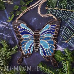 ręcznie robione dekoracje motyl