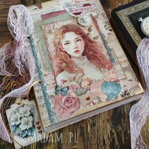 Prezent Romantyczny notes/ pamiętnik w stylu vintage