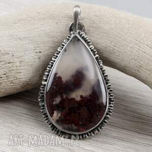 i - wisior 1977a, agat mszysty i - srebro