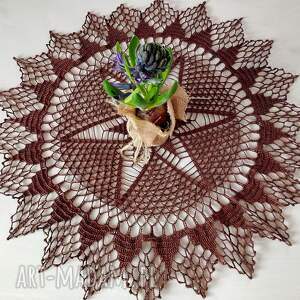 serwetka czekoladowa obrus podkładka na stół bieżnik