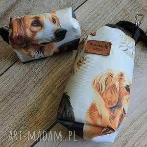 Zestaw saszetka na smaczki i woreczki # rhodesian appenzeller golden