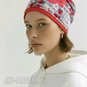 Czapka damska wiosenna na podszewce rozmiar uniwersalny