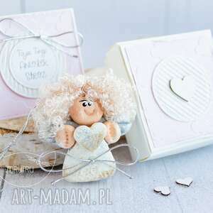 twój aniołek stróż. Zestaw delikatny - mrufru scrapbooking kartki