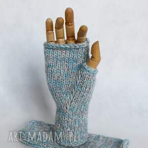 Mitenki Ela bezszwowe rękawiczki bez palców z krótkim kciukiem