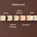 Skórzany pasek do Apple Watch 1-8, SE i Ultra z włoskiej skóry Koala - ciemny brąz