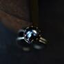 ciemna perła pierścień z pierścionek