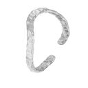 handmade srebrny nieregularny pierścionek