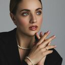 pierścionki pierścionek z różowego złota