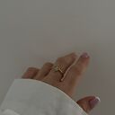 pierścionki złoty pierścionek z agatem r. 10