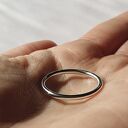 Pierścionek SIMPLE No 2 srebrny