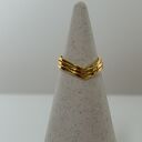 Zestaw trzech srebrnych gładkich obrączek