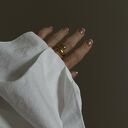 delikatny pierścionki złoty pierścionek krople