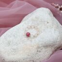 Pierścionek Candy z kwarcem różowym i jadeitem Cherry Veins