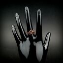 Terahertz regulowany pierścionek z miedzi - wire wrapping