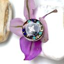 Efektowny pierścień z żywicą