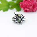 Pierścionek Leśny Agat Mszysty, Elficki